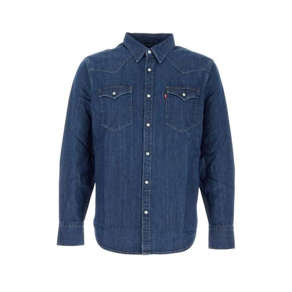 LEVI S Levi's Men's Classic Denim Western Shirt Men BLUE Shirts